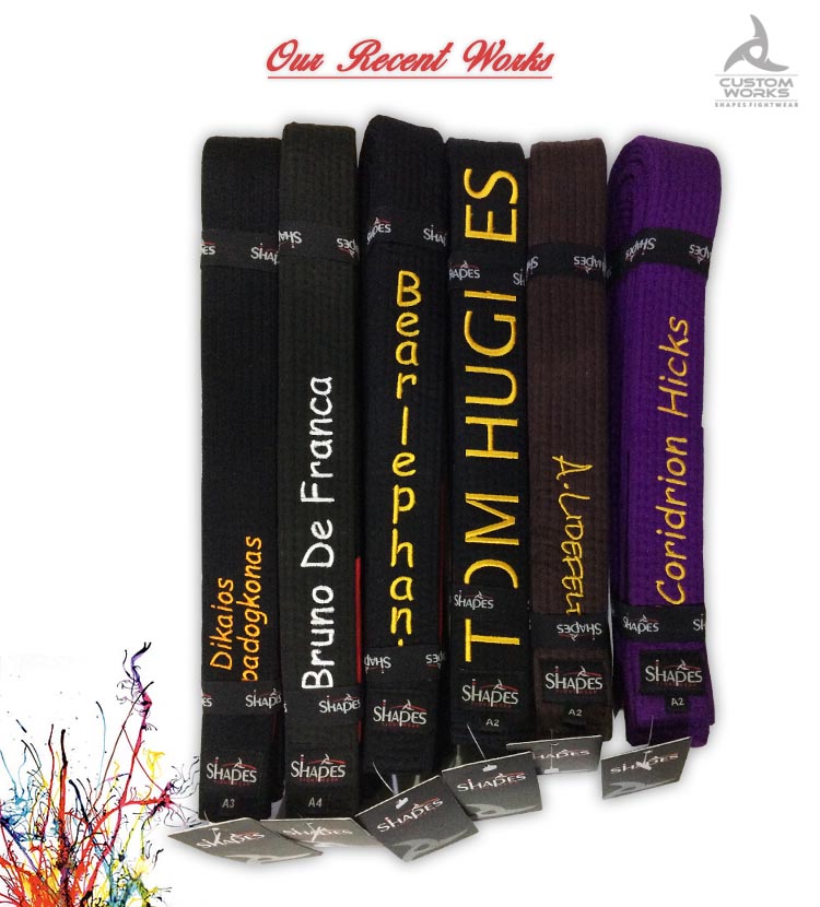 Custom Belts Recent works