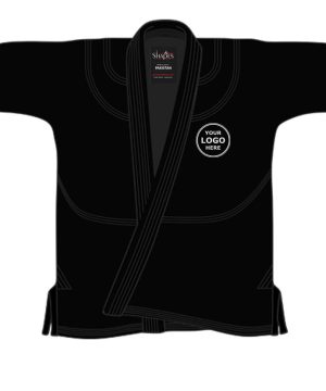 PREMIUM BLACK CUSTOM GI with FREE BELT & BAG - Image 3
