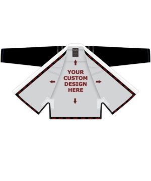 PREMIUM CUSTOM BLACK BRAZILIAN JIU-JITSU GI with FREE BELT & BAG - Image 5
