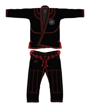 Black Red Peronalized gi