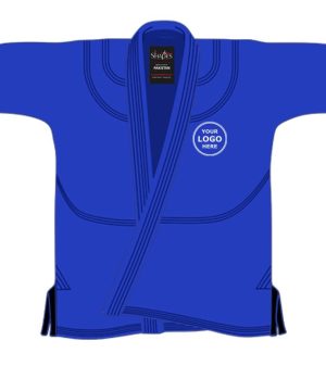 PREMIUM BLUE CUSTOM MADE JIU JITSU GI ( BJJ GI ) with FREE BELT & BAG - Image 3