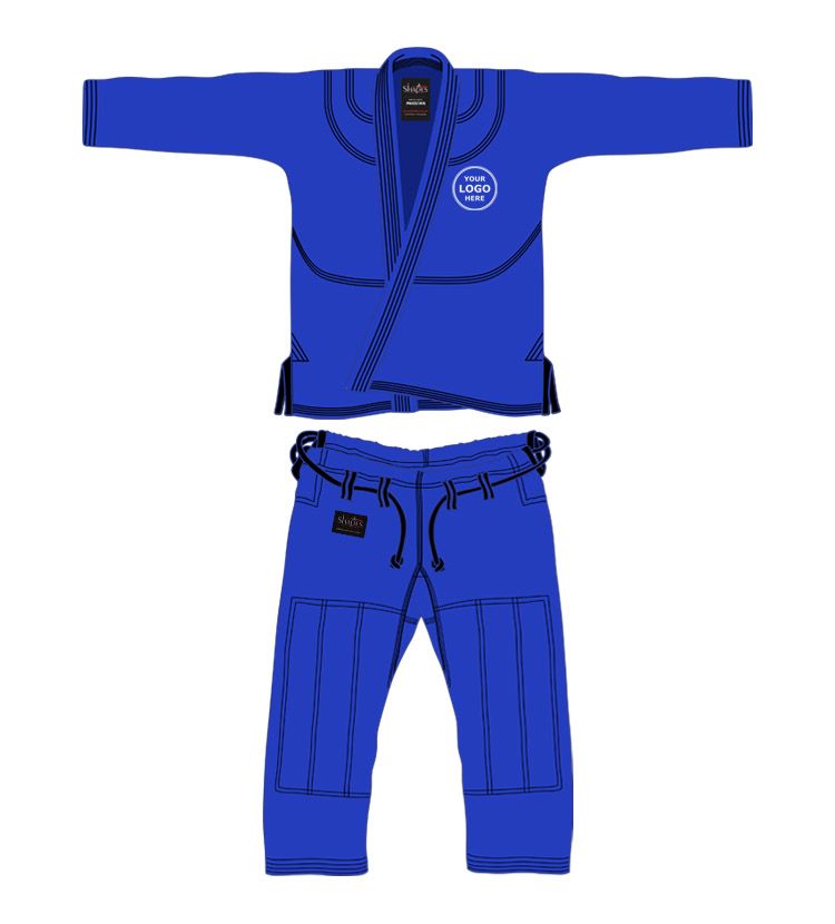 Peronalized Blue BJJ Gi