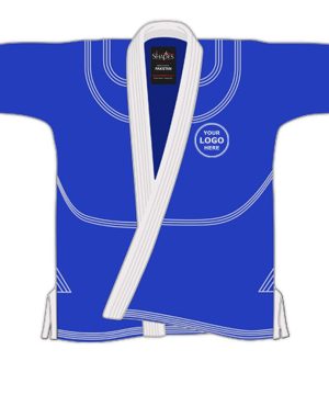 EXCLUSIVE BLUE CUSTOM JIU-JITSU GI with FREE BELT & BAG - Image 3