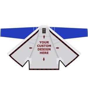 EXCLUSIVE BLUE CUSTOM JIU-JITSU GI with FREE BELT & BAG - Image 5