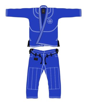 Blue White BJJ Gi