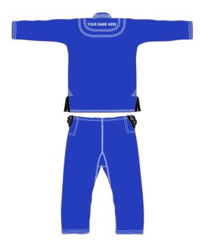 PREMIUM BLUE CUSTOMIZED GI with FREE BELT & BAG - Image 4