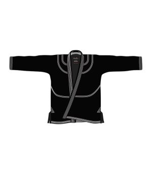 Black White Gi Jacket