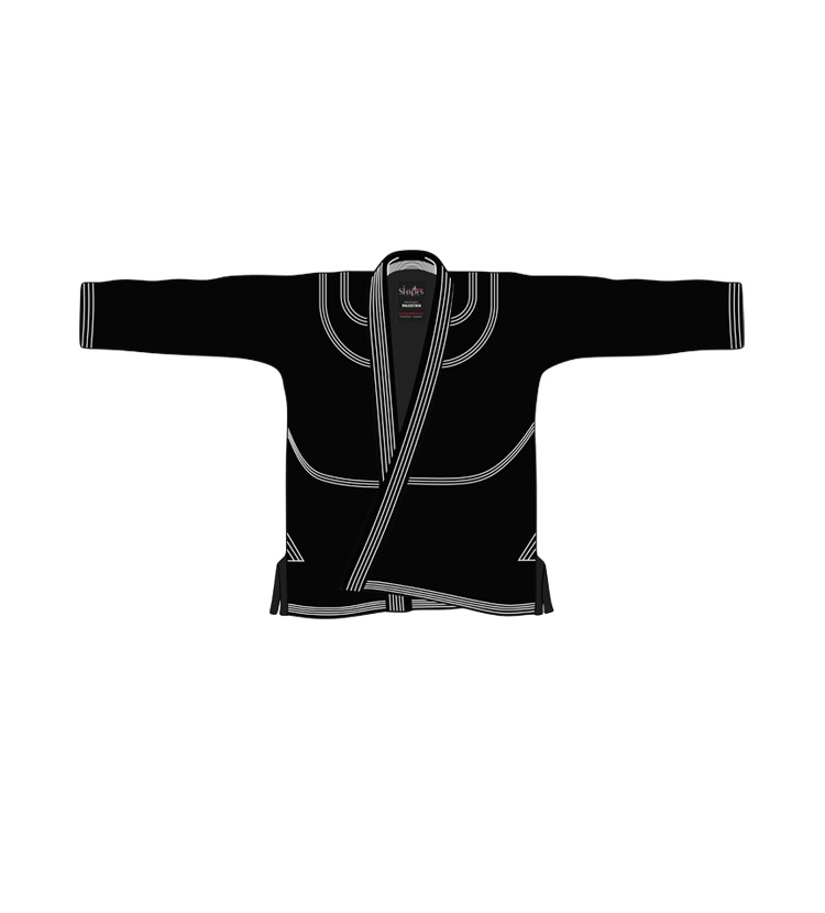 Black White Gi Jacket