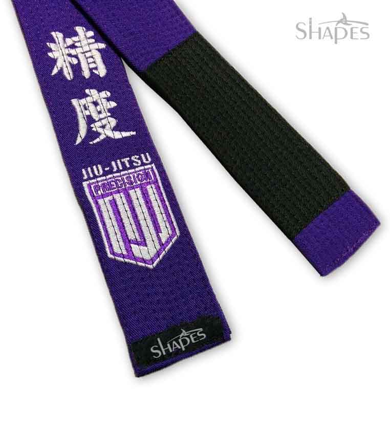 custom bjj embroidered Belts