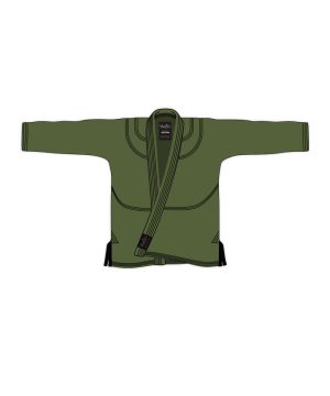 Green Black Gi Jacket