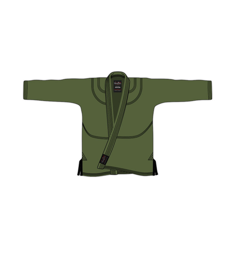 Green Black Gi Jacket