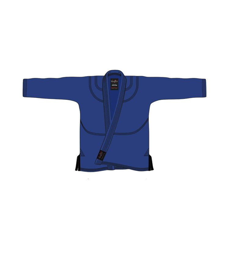 Custom Navy Black BJJ jacket