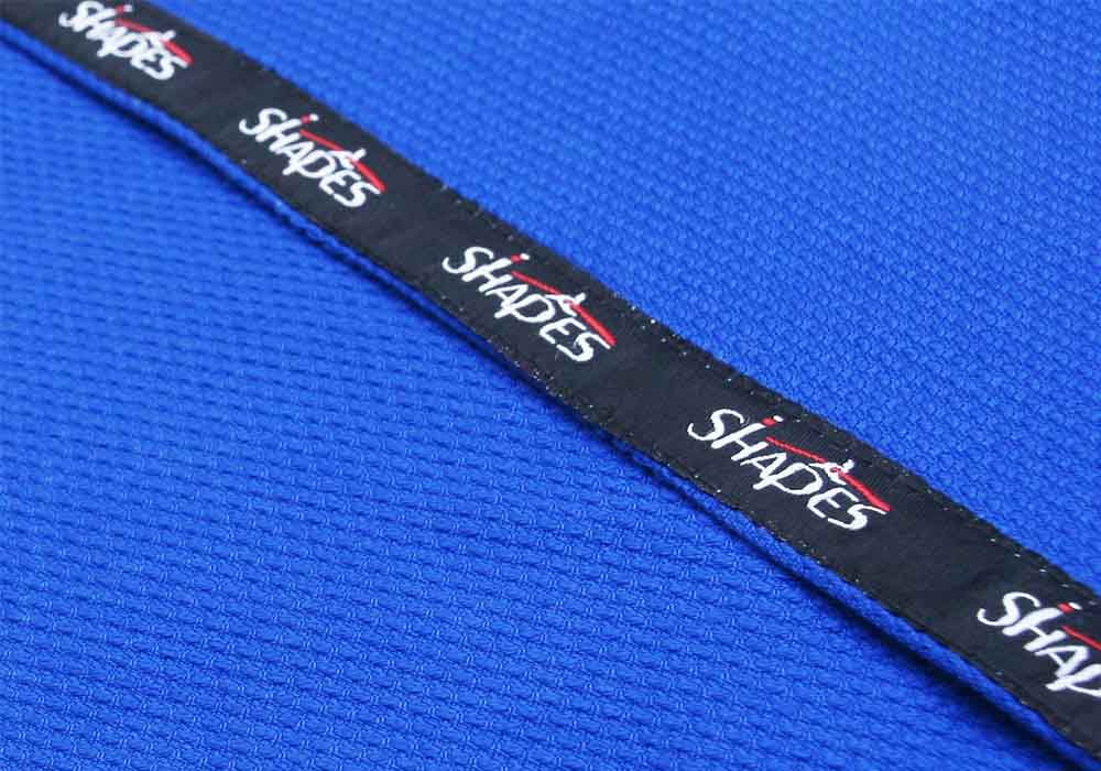 Blue Gi Pearl Weave Shapes