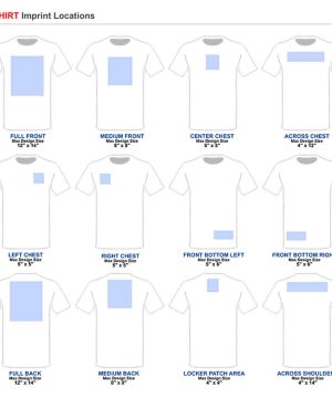 T shirt design location