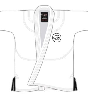 PREMIUM WHITE CUSTOM BJJ gi 2