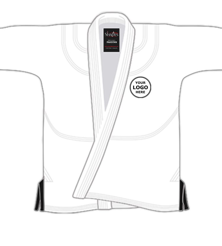 PREMIUM WHITE CUSTOM BJJ gi 2
