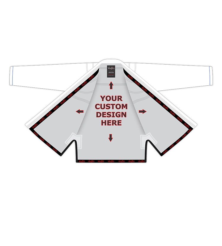 White Gi inner linning