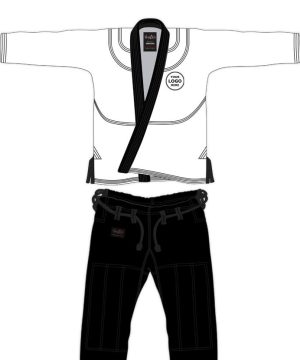WHITE CUSTOMIZED BJJ GI