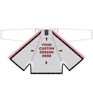 EXCLUSIVE WHITE CUSTOM JIUJITSU GI ( BJJ GI ) with FREE BELT & BAG - Image 5