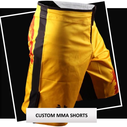 Custom MMA shorts