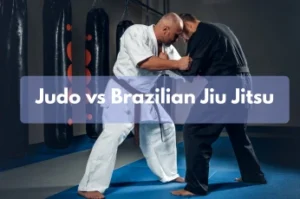 Vergelijking van worpen en grondcontrole tussen judo en Braziliaans jiu-jitsu.