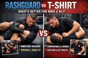 Rashguard vs T-shirt: What's Better for MMA and BJJ