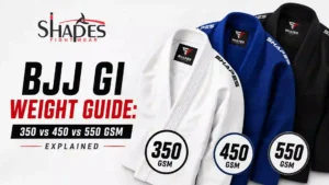 BJJ Gi Weight Guide: 350 vs 450 vs 550 GSM Explained