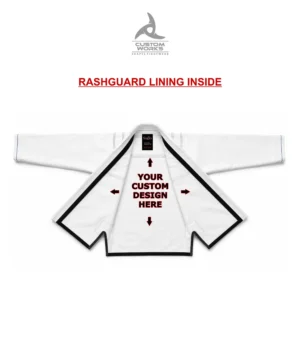 CUSTOM BJJ GI JACKET with FREE BELT - Image 7
