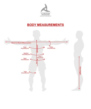 Body Measurements for special or larger sizes of BJJ Gi