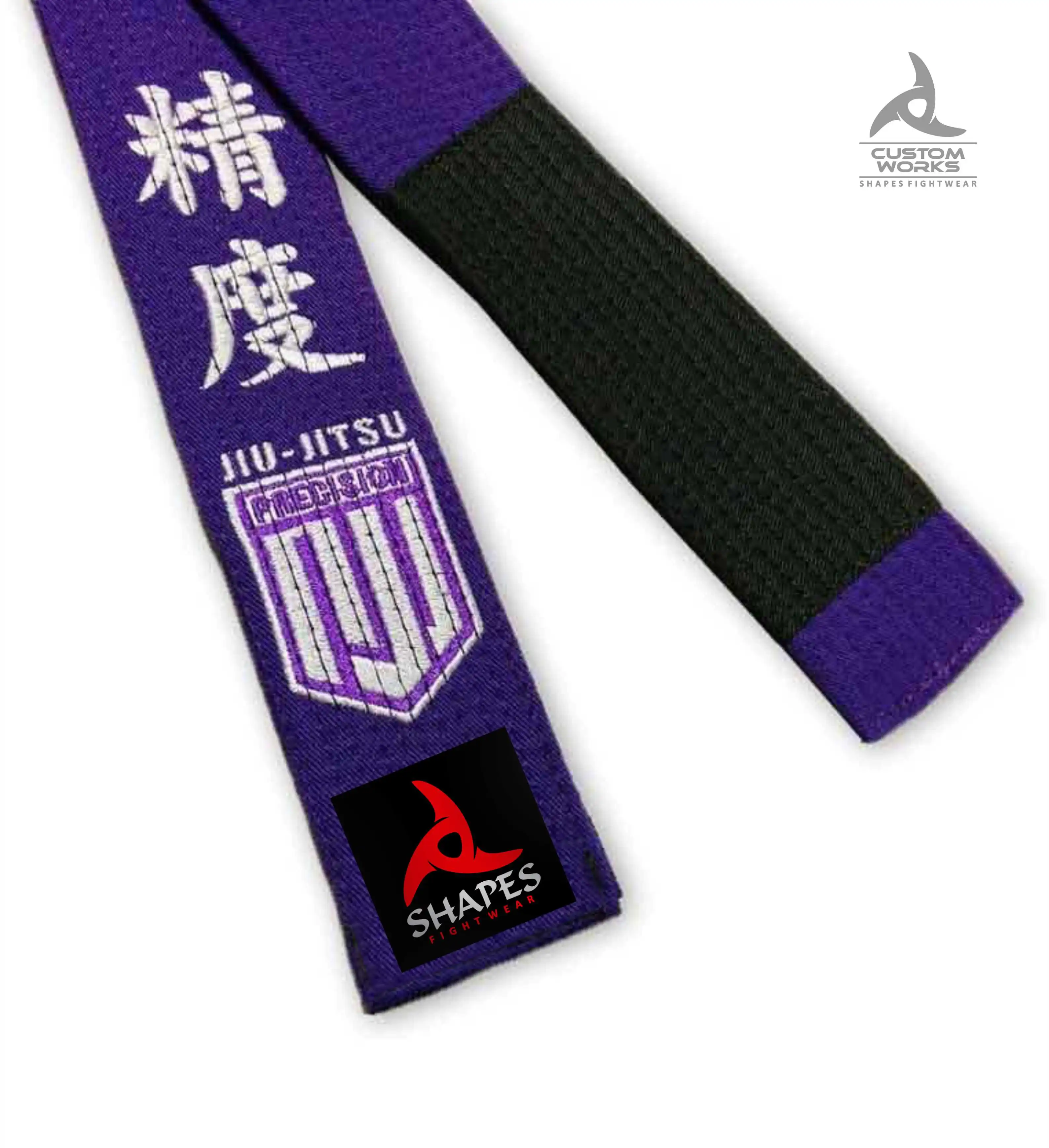 Individuell bestickte BJJ-Gürtel